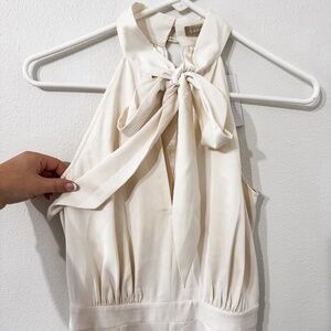 Lauren James ivory jumpsuit